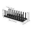 Adjustable Pot Lid Rack Plastic Cutting Board Holder Multi-functional Dish Drying Rack  Countertop