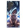 Coque téléphone - MANIACASE - Samsung Galaxy S23 Ultra - Silicone TPU - GOKU Ultra Instinct (visage énervé) - Noir