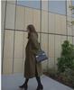 Korean Style Women's Wool Coat, Large Size, Loose Fit, Thickened for Autumn and Winter, Mid-Length.