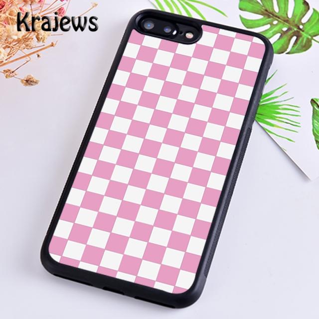 Клетчатый чехол-накладка для iPhone 17 Air 16 15 14 plus 12 13 pro max, корпус, чехол, Fundas