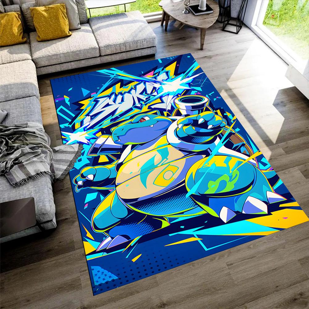 Colorful Abstract Fusion Carpet Design for Playrooms Study room Dining Room Dormitory Anti-slip Rug Decorate Offices Perfect Gift for Friends & Family