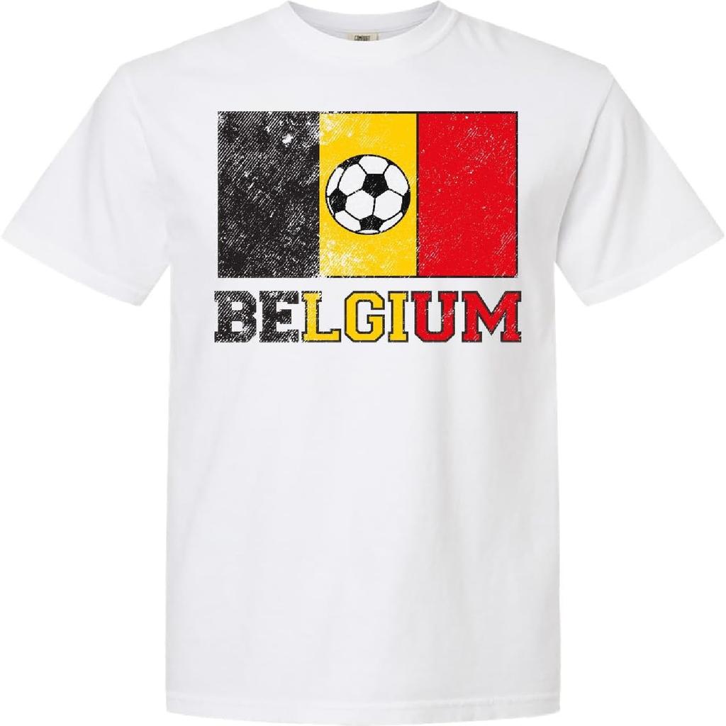 inktastic Belgian Soccer Adult Premium T-Shirt(1)
