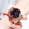 Fashionable Womens Bracelet Watch With Timeless Starry Sky Design And Alloy Case