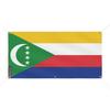 Bannière Drapeau Des Comores 6 Oeillets 170x340cm En Polyester