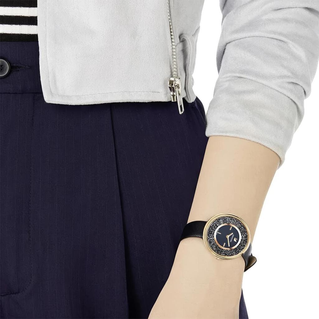 Swarovski 5275043 Женские часы Crystalline Pure Rose Gold Black