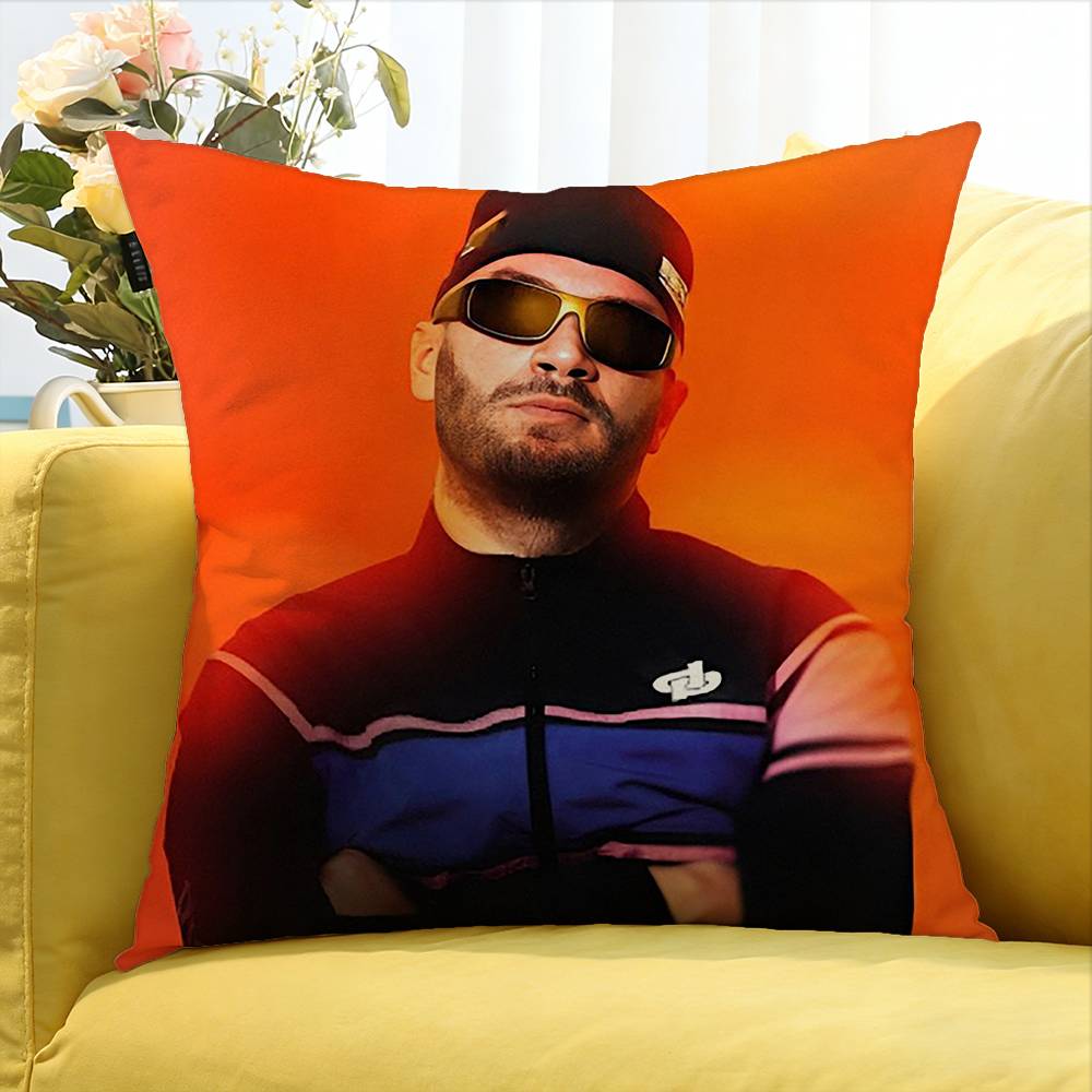 French cool Jul Rap Various Sizes Square Pillow Case For Car Home Bedchamber Decor