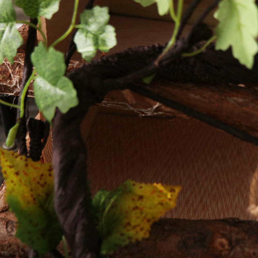 Гибкая рептилия Угловая ветка Имитация джунглей Ветки для лазания Бородатая агама