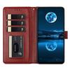 Wallet Case for iPhone 16 Pro - Leather/PU, Red, With Card Holder