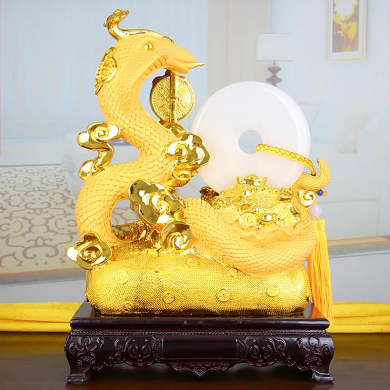 1 шт. Ручная работа Креативная смола Зодиак Змея Орнамент Дом ТВ Шкаф Винный шкаф Украшение новоселье Подарок