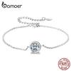 BAMOER Authentic 925 Sterling Silver Simple Bracelet