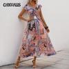 Женское летнее платье с принтом A Swing, платье без рукавов в стиле бохо