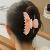 Acetic Acid Shell Hair Claw Korean Style Geometry Shark Clip Ocean Animal Hair Clip  Travel