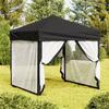 VidaXL Foldable Reception Tent with Walls Camping Gazebo Outdoor Pavilion Garden Gazebo Marquee Patio 93511
