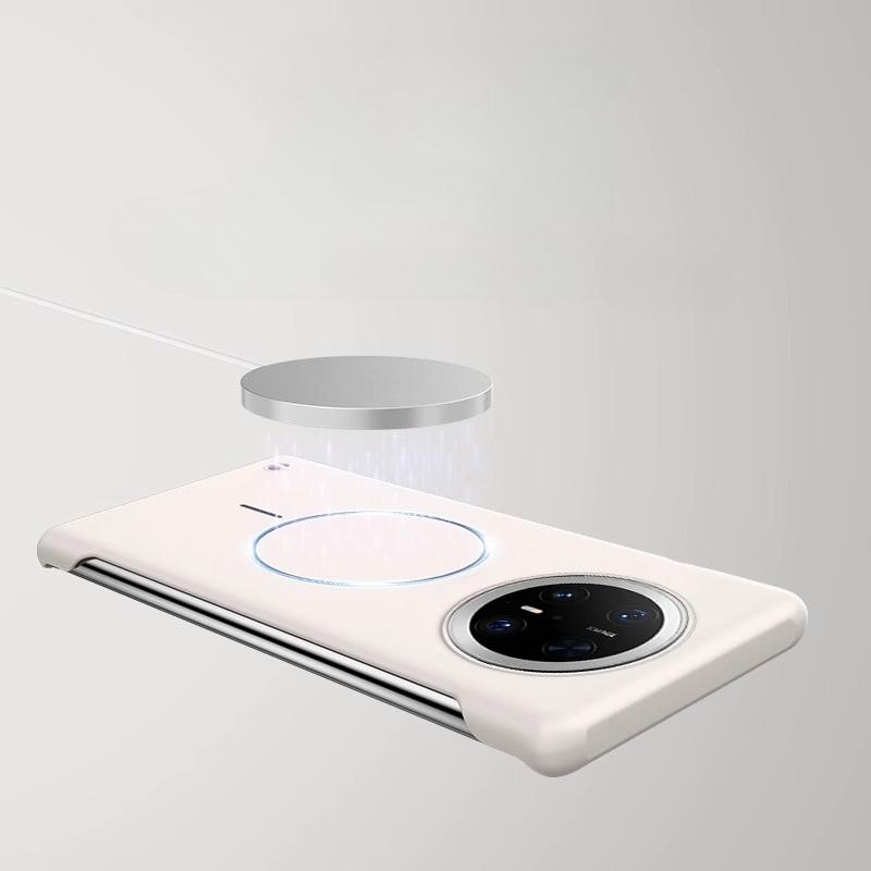 Магнитный безрамный противоударный чехол для Huawei Mate 70 60 Pro Plus 50 40 Magsafe Wireless Charging Ultra Thin Matte Hard Cover