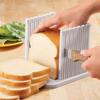 Toast Bread Slicer Stand DIY Foldable Toast Loaf Slicing Machine Multifunctional Bread Cutting Guide Tool for Homemade Bread