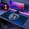 Печать Sporting Kansas City Подушка Нескользящий Коврик для Ноутбука Планшета Большой Коврик для Мыши XXL Коврик Мини-ПК Игровой Коврик С Замком по Краю