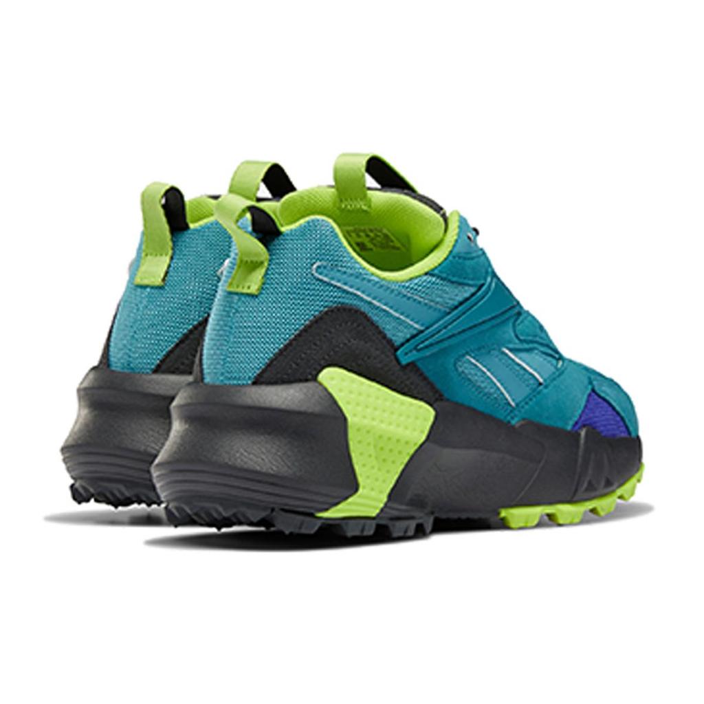 Reebok Кроссовки Aztrek Женские Низкие Черный/Зеленый/Синий EG8907