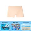 Children's Waterproof Silicone Swim Trunks - Anti-Infection Swimwear for Boys and Girls