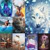 5D Diamond Painting Diy Animal Full Diamond Handmade Diamond Embroidered Mosaic Pattern Home Living Room Decoration Gift