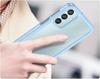 Samsung Galaxy M15 5G Fusion Hybrid Case, Transparent / Blue