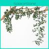 Leaves Banyan Artificial Greenery Vine With Foliage For Living Space Decoration