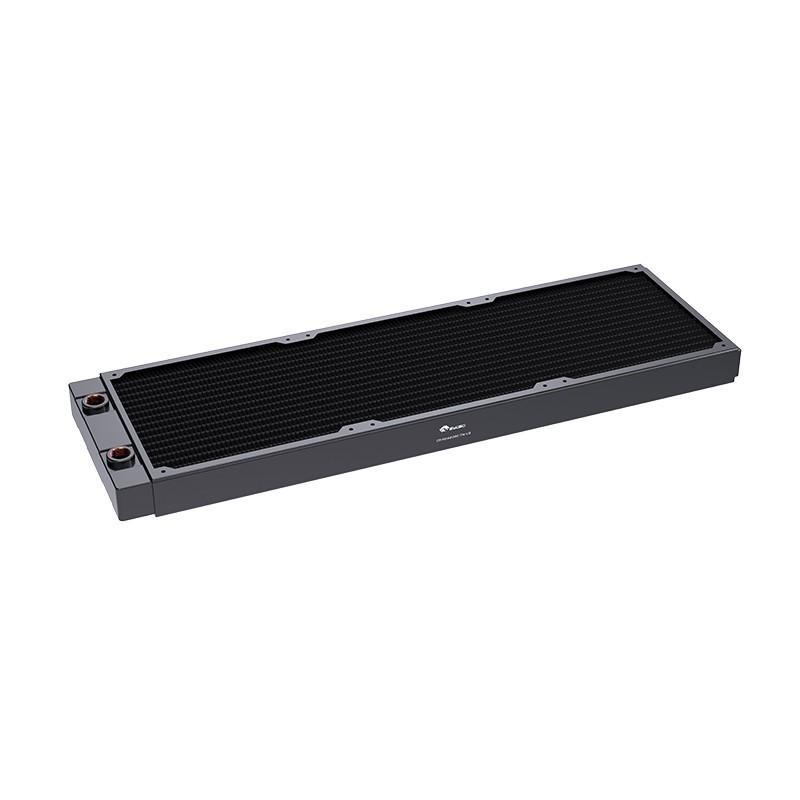 Bykski CR-RD420RC-TN-V3 420mm Single Row CPU Water Cooling Radiator 28mm Thickness Compatible with 140x140mm Fans