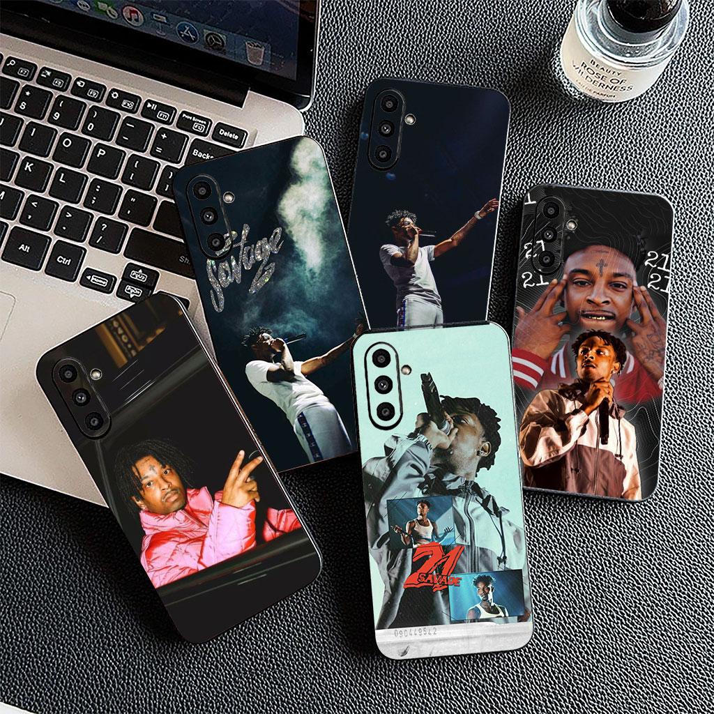 21 S-Savages Чехол для телефона Samsung Galaxy S25 S24 S23 FE Plus Ultra S7 Edge A16 A15 5G s25+ Мягкий чехол