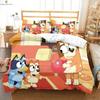 Children's Bedding Set Animated Cartoon Duvet Cover Anime Pillowcase Comfortable Bed Set Full Size Single Bed Double Bed