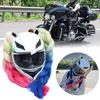 Motorcycle Helmet Braids Without Helmet Wig For Motorbike Helmets Twist Dual Pigtail Ponytail Motocross Helmets Punk Hair D O6m7