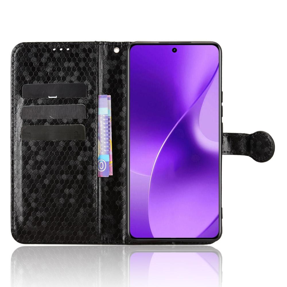 For Realme 15 Pro 5G/15 5G Wallet Case Dot Pattern Imprint PU Leather Phone Cover with Wrist Strap