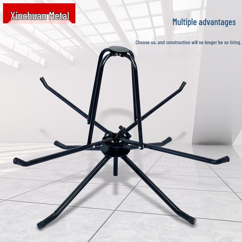 Geothermal Floor Heating Pipe Laying Bracket and Water Manifold Coil Winder