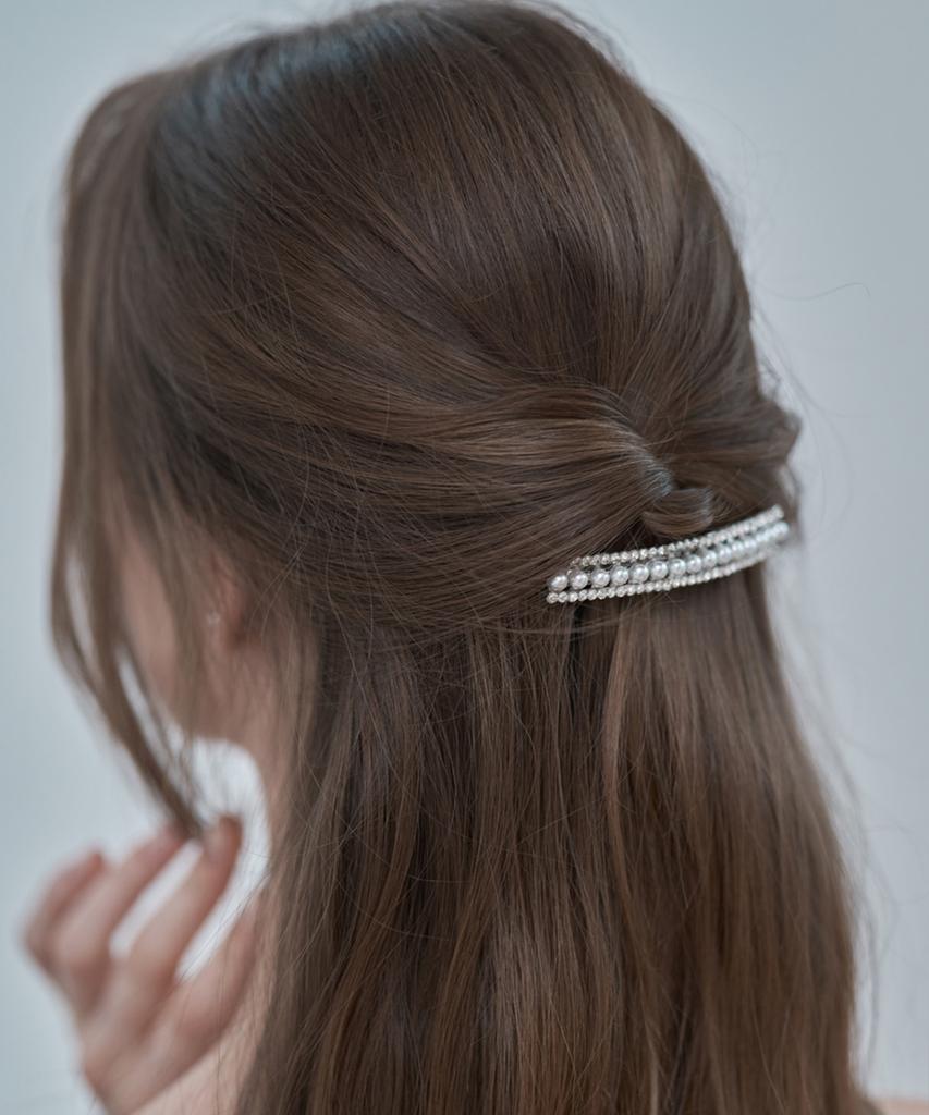 Ellejewelry Сияющая заколка для волос с жемчугом Elhp023