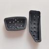 For Isuzu D-MAX 2024  Car Accessory Stainless Steel Brake Accelerator Pedal Non-Slip Sleeve Clutch Wear Pad 2017-