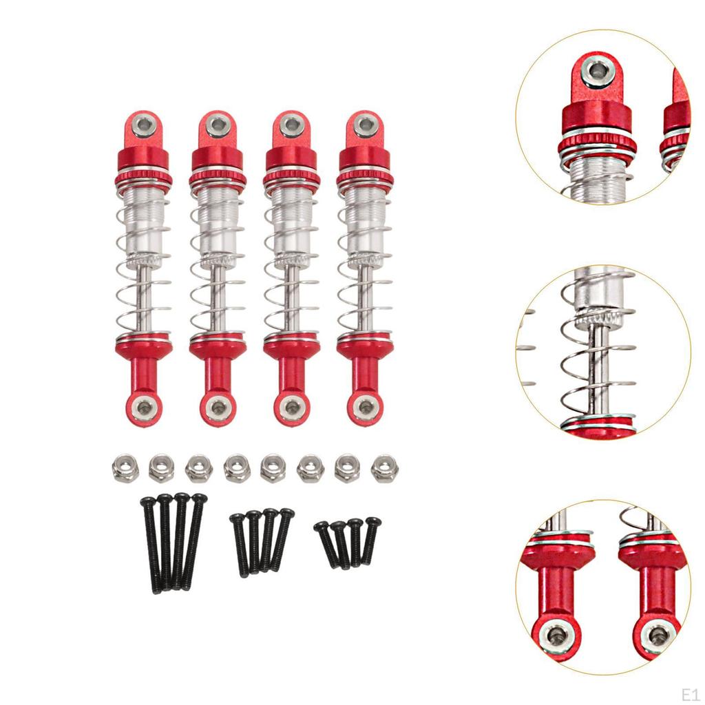 Амортизатор Демпфер Подвеска 1:12 Деталей для Радиоуправляемого Внедорожника MN D96 WPL C14 C24 C34