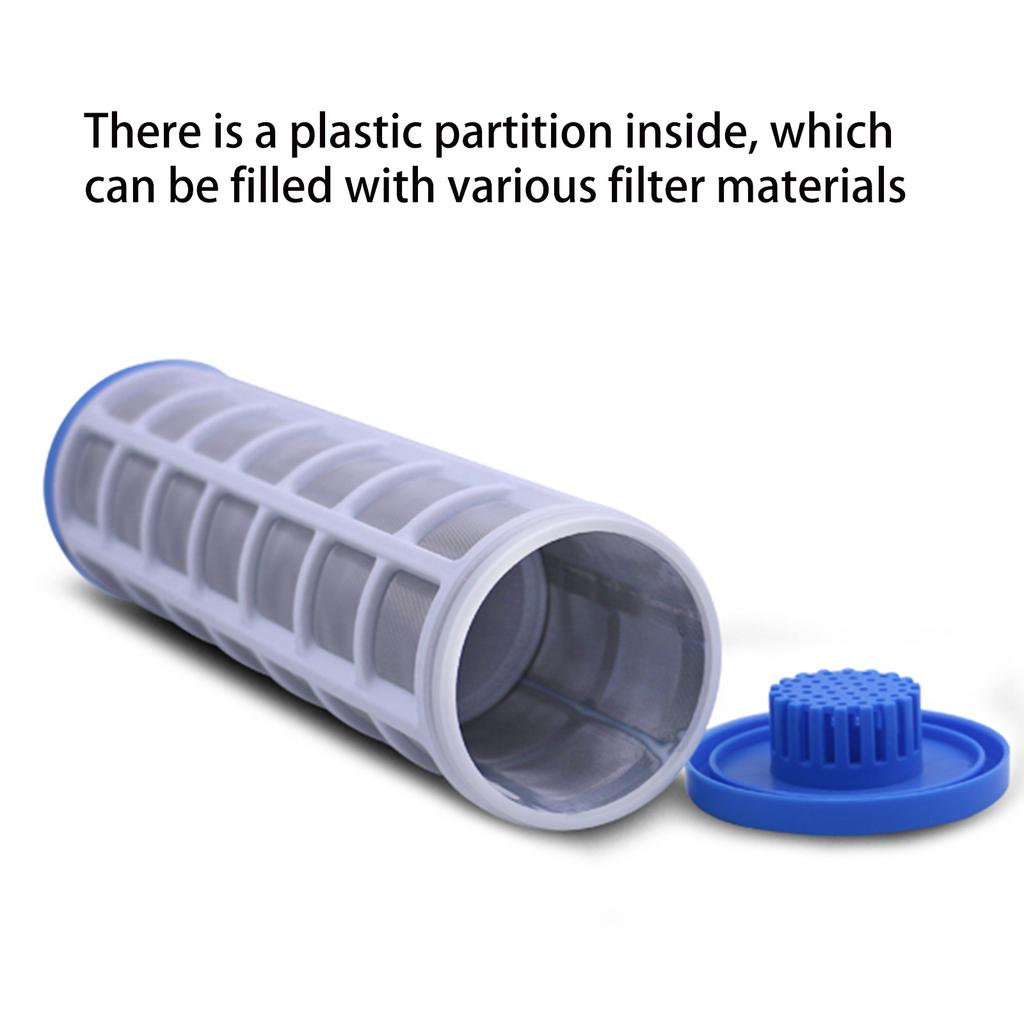Washable Water Purifier Filter Element 10 Inch Stainless Steel Mesh Filter Cartridges Filter Accuracy 40 Microns