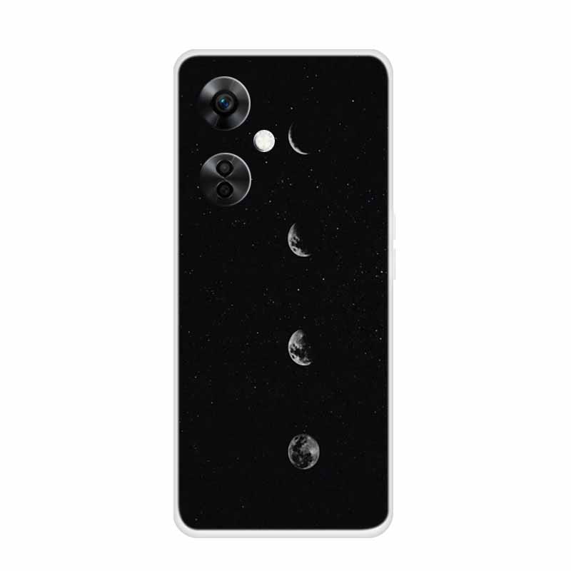 For OnePlus Nord CE 3 Lite 5G Cases Wolf Clear Soft TPU Silicone Phone Cover For One Plus Nord CE 3 5G Case Transparent Etui