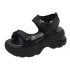 Fashion Platform Ladies Shoes Footwear Summer 2024 Beach Wedge Waterproof Sandals For Women Vip Korea Chic Elegant And Low Price Trend