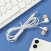 Control Wire-Controlled With Microphone In-Ear Headphones Gaming Headset Wired Headphones Earphones