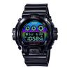Casio G-Shock Virtual Rainbow:Gamer's RGB Series Watch DW-6900RGB-1JF Men's Black