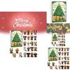 Dog Enthusiast Christmas Advent Calendar With Acrylic Decorations For Festive Celebrations