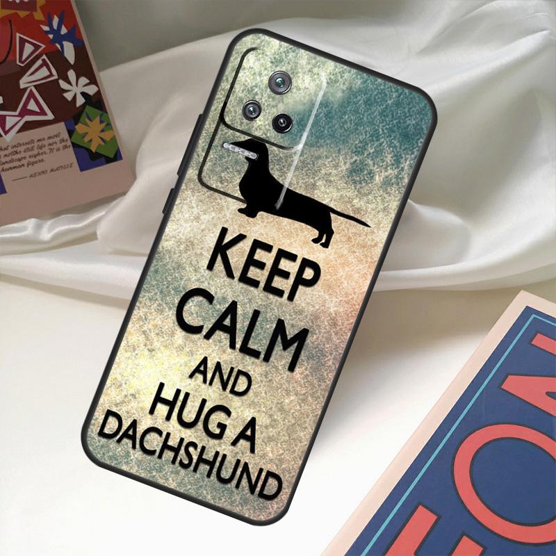 Sausage Dog Dachshund Quotes Case For Xiaomi 13 14 Ultra 11T 12T 13T Pro 12 Lite POCO X6 M6 Pro X3 X4 X5 M5s F3 F5 Cover