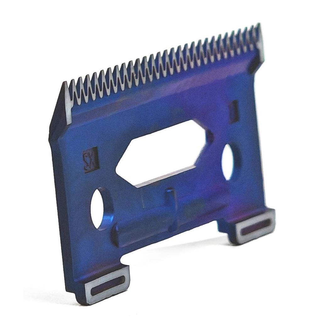 Новая синяя электрическая беспроводная машинка для стрижки волос BRDCLIP 808A Керамическая порошковая металлургия процесс сменная головка для машинки для стрижки волос