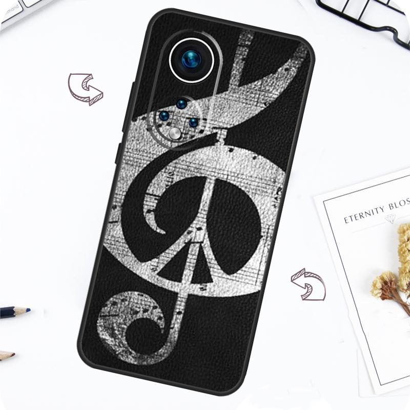 Чехол с нотами для Honor Magic 7 5 6 Lite Honor 200 Pro X8b X9a X8a X8 X9 X9c X9b 50 70 90 Lite Чехол