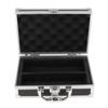 Hard Carrying Case Ideal for Storing Microphone Systems And Transporting Camera Equipment, Aluminum