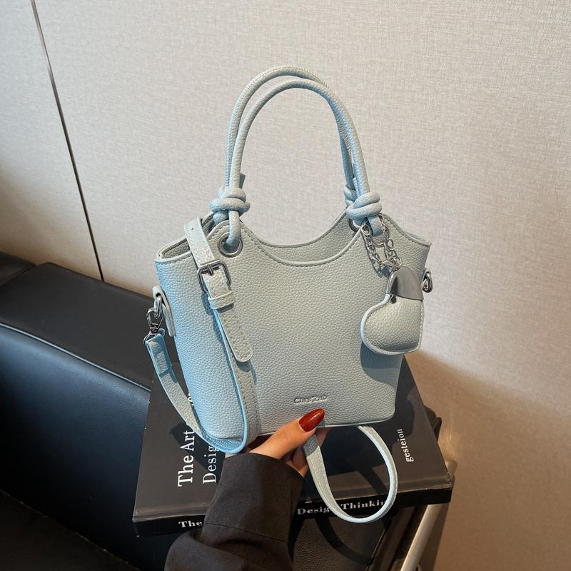 Премиальная маленькая сумка женская новая летняя универсальная сумка-мессенджер повседневная портативная сумка-ведро