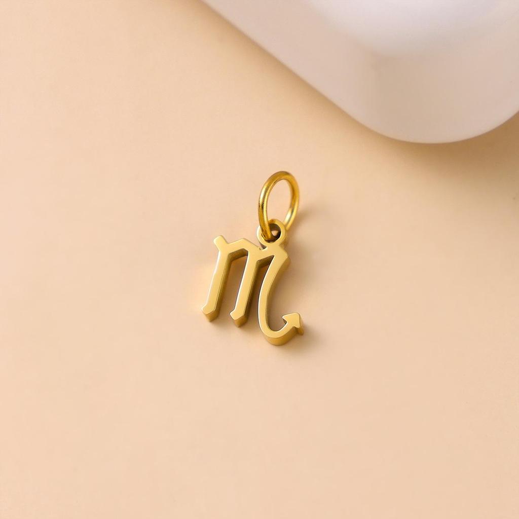 Подвески-ожерелья из нержавеющей стали «Двенадцать созвездий» – Элегантный, маленький и изысканный дизайн