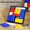 1/2 шт. Логическая головоломка Игра-головоломка для ума 88 Заданий 4 Уровня Сложности Портативная Детская Взрослая Логика