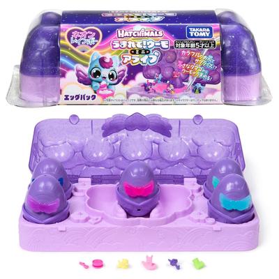 TAKARA TOMY Hatchimals Mini Alive Набор яиц Неоновая Радуга