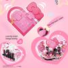 Areax Строительные Блоки Новая Sanrio Любимая Сияющая Сцена Архитектура Игрушки Украшение Коллекция Конструктор Подарок для Девочки