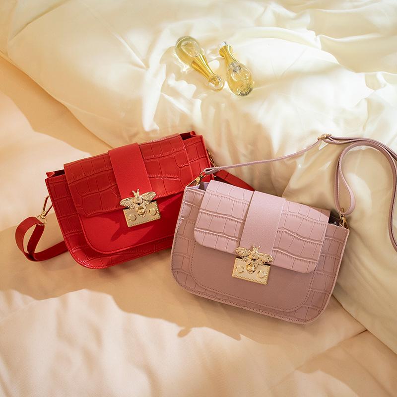 Сумка кроссбоди с узором крокодила, корейский стиль, трендовая сумка, женская уличная повседневная сумка на плечо, женская